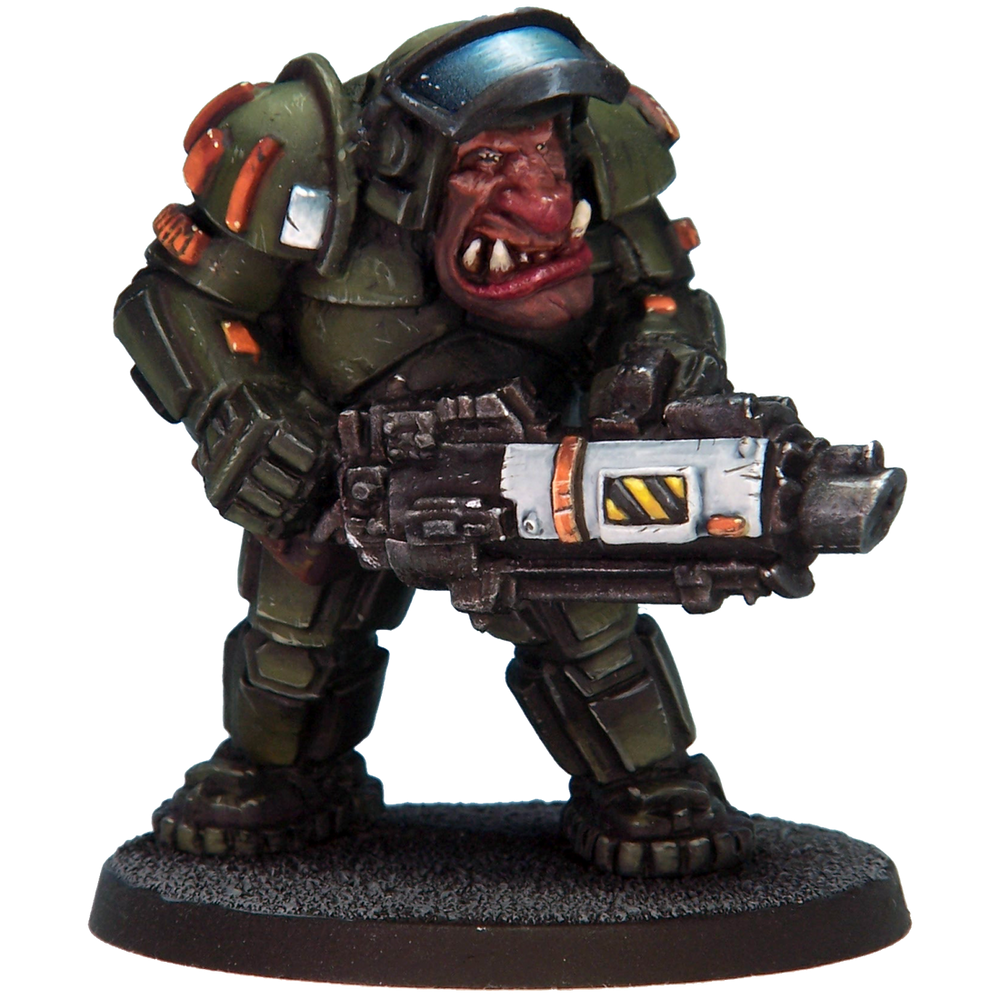 Mini Crooked Sci-Fi: Colony 87: Authority Heavy Assault Trooper