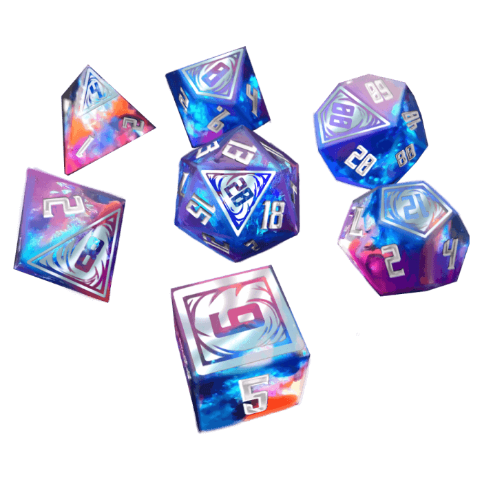 Dice Loot Tavern: Poly 7-Set: Resin