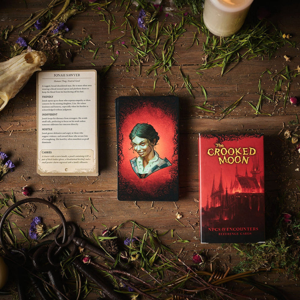 Dungeons & Dragons The Crooked Moon: Cards NPCs & Encounters