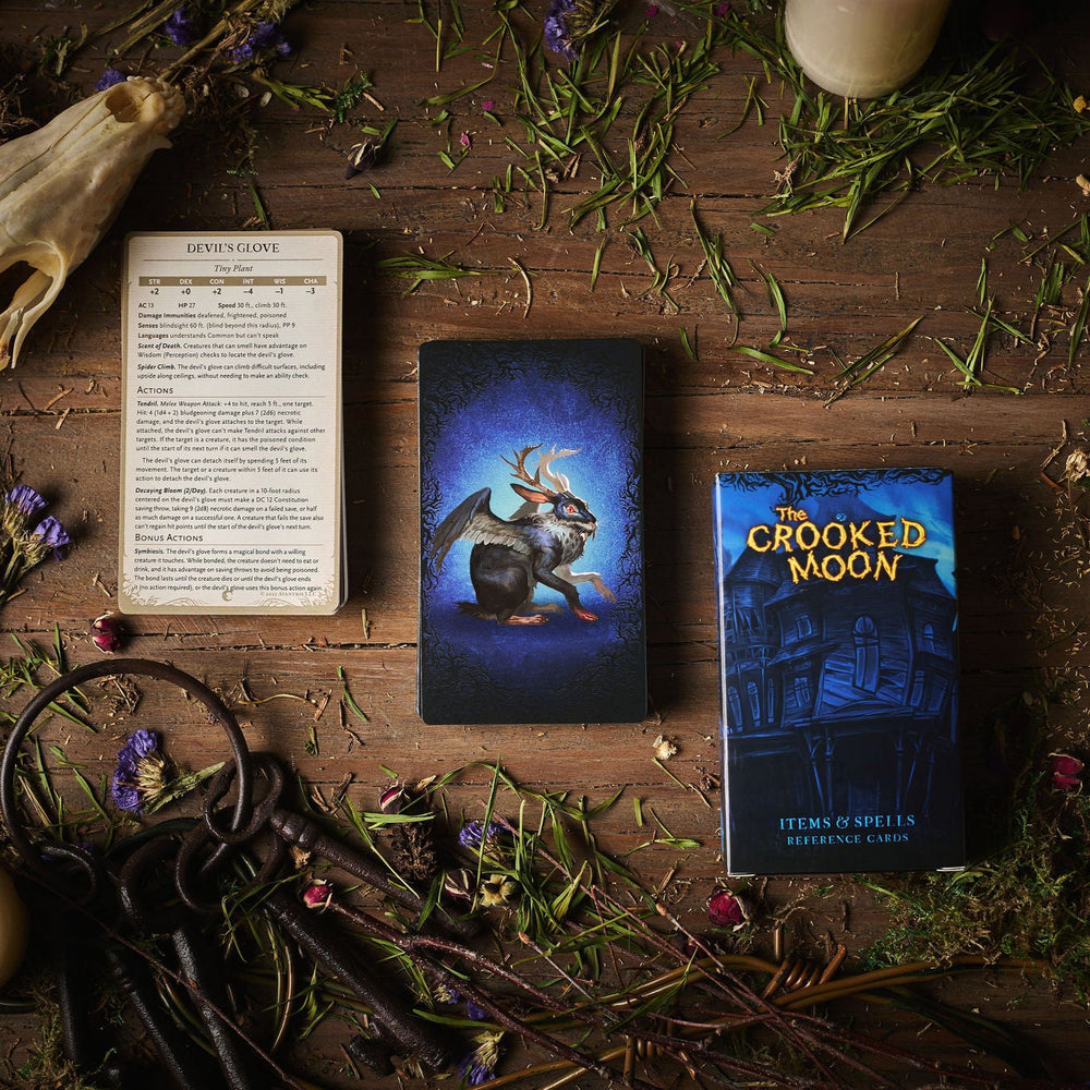 Dungeons & Dragons The Crooked Moon: Cards Items & Spells