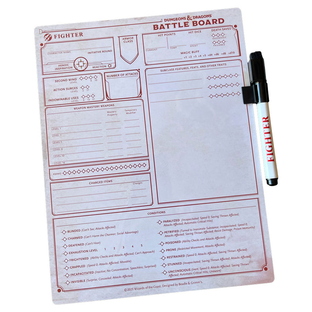 Dungeons & Dragons Beadle and Grimm: Battle Board