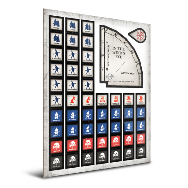Blood & Bayonets: Tokens & Rulers Set