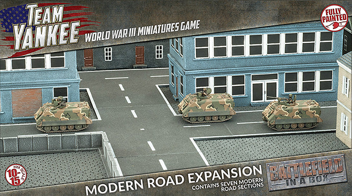 Terrain GF9 Battlefield in a Box: Modern: Roads Expansion (x7)