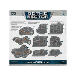 Terrain GF9 Battlefield in a Box: Mundus Imperialis Highways, Roads and Craters (Damaged x9)