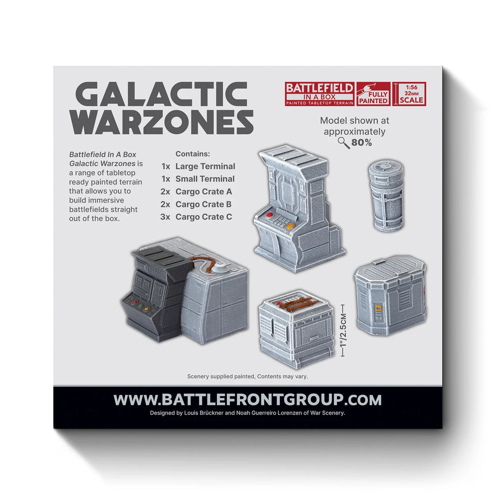 Terrain GF9 Galactic Warzones: Rebel Outpost Scatter Terrain (x9)