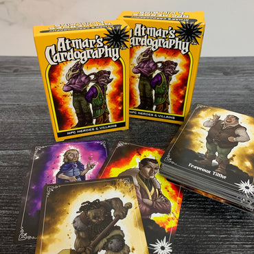 Atmar's Cardography: NPC Heroes & Villains