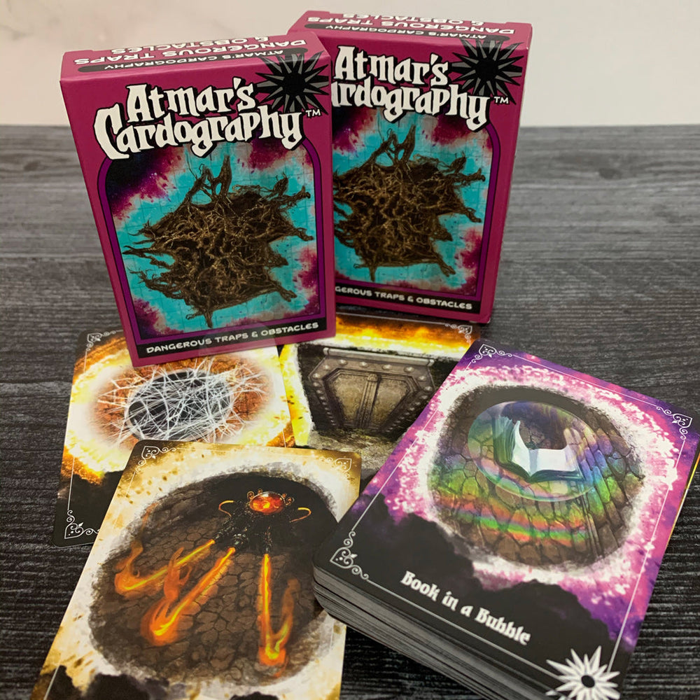 Atmar's Cardography: Dangerous Traps & Obstacles
