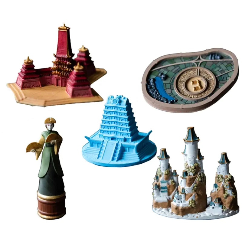 Avatar: Journey Of Aang: Iconic Locations Painted Miniatures