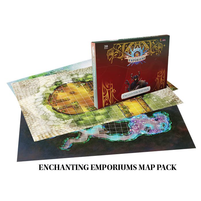 Dungeons & Dragons Enchanting Emporiums: Map Pack