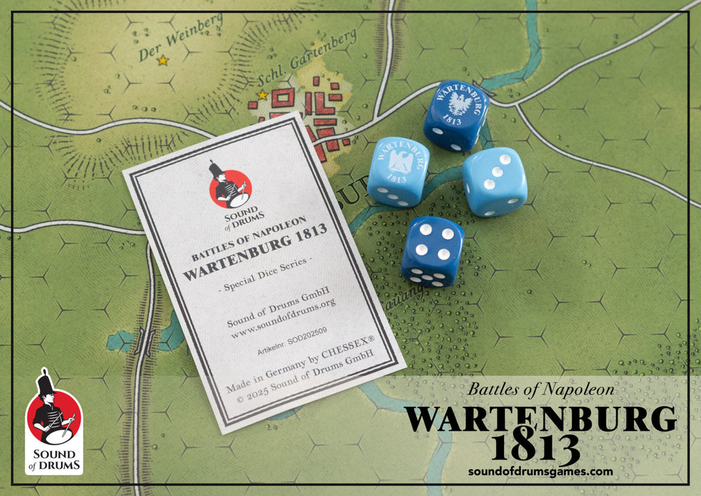 Battles Of Napoleon Volume II: Wartenburg 1813 Special Dice