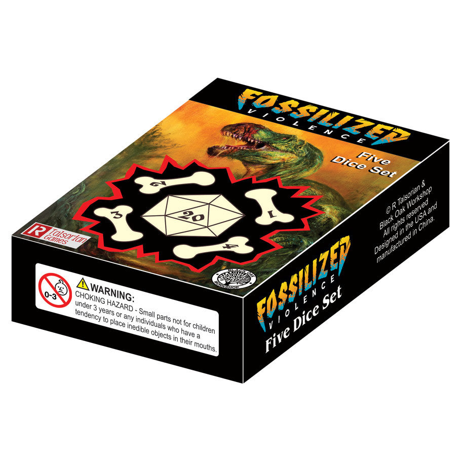 Fossilized Violence RPG: Dice