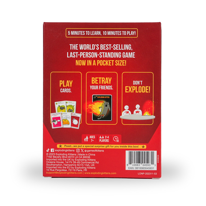 Grab & Game: Exploding Kittens