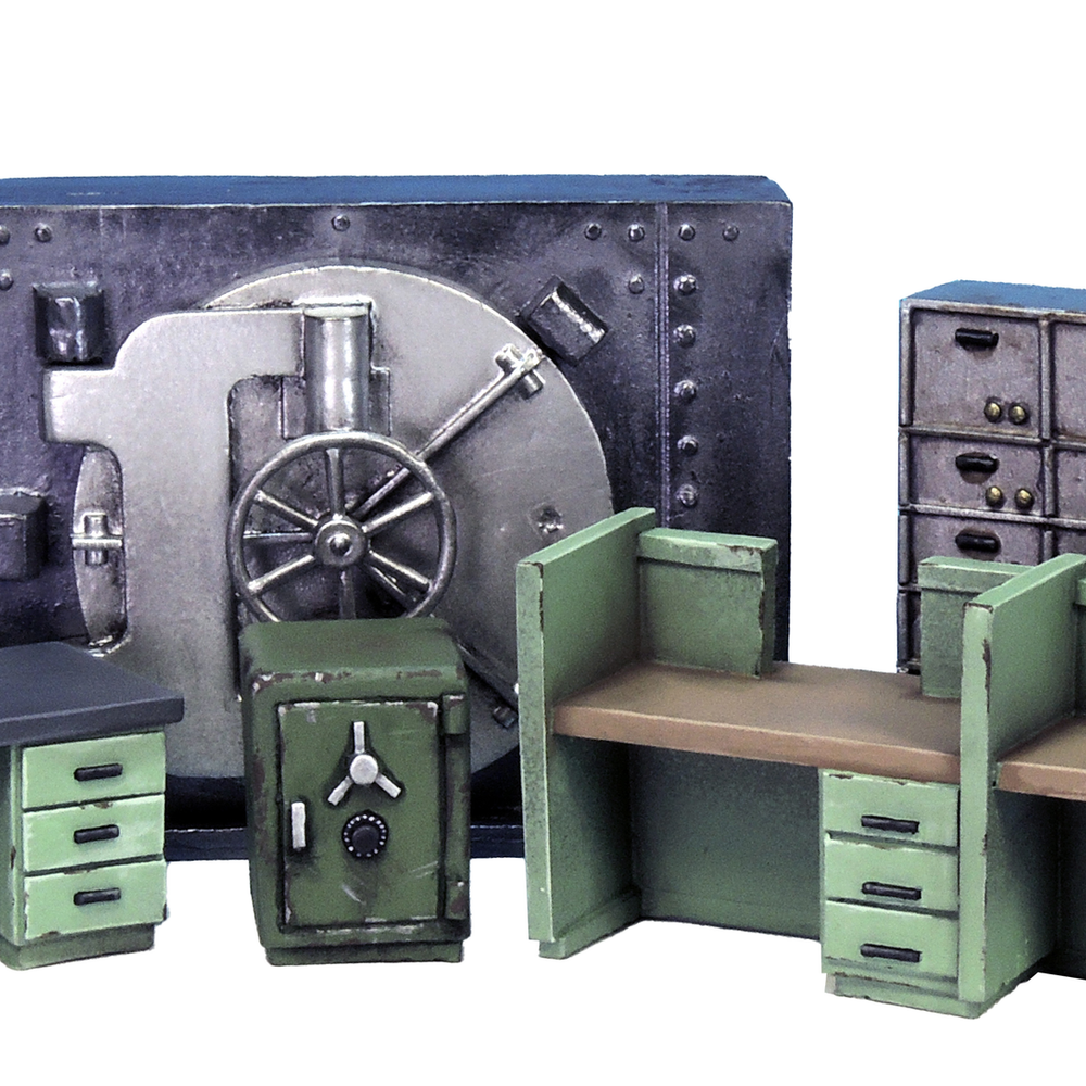 Mini Terrain Crooked: Bank Vault
