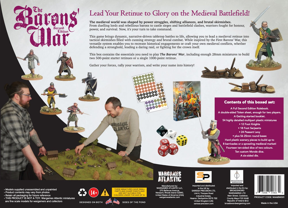 The Age of Chivalry Barons' War 2E:  Starter Set