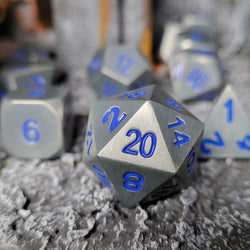 Dice Forged: Poly 10 set Metal