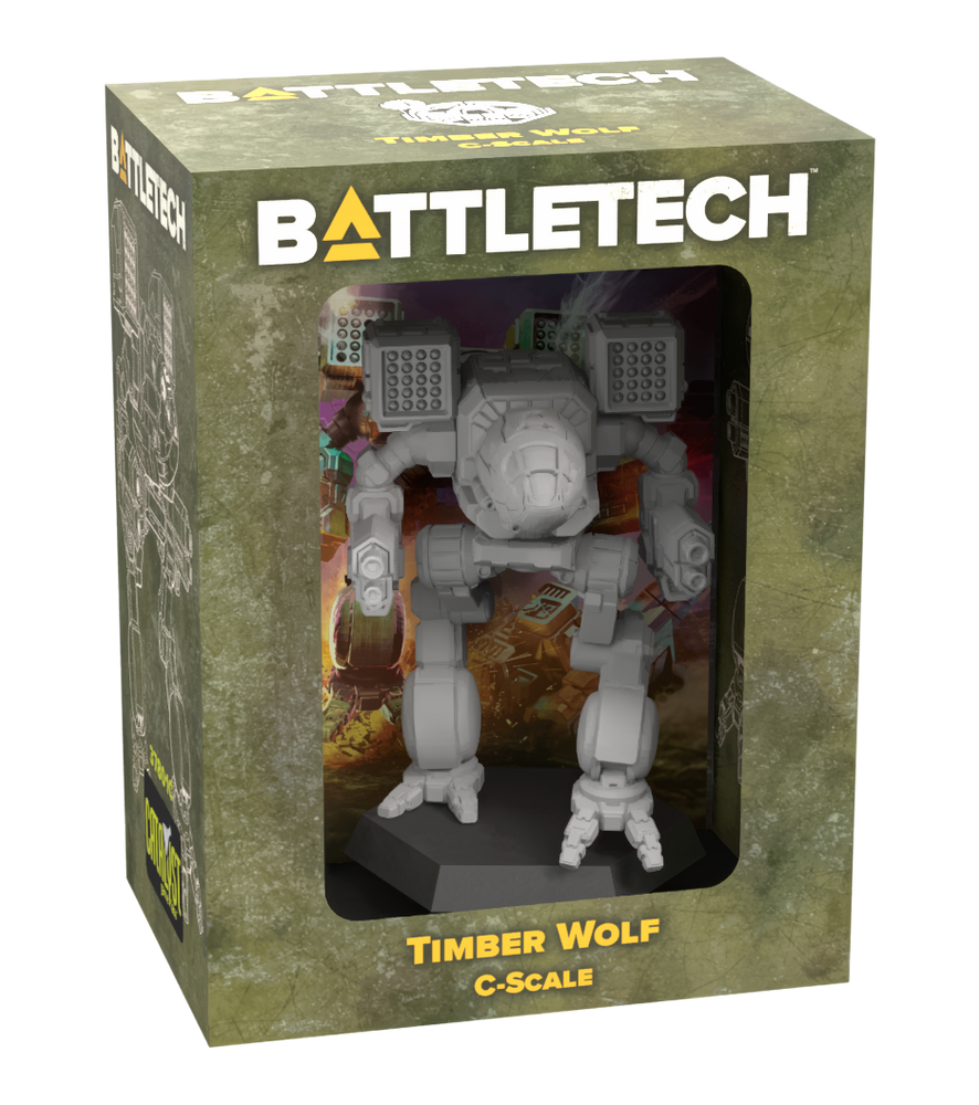 BattleTech Mini: Timber Wolf C-Scale