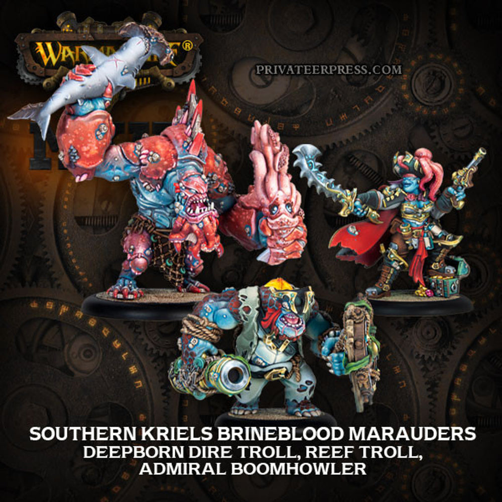 Warmachine: Southern Kriels Battlebox - Brineblood Marauders