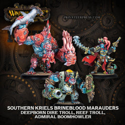 Warmachine: Southern Kriels Battlebox - Brineblood Marauders