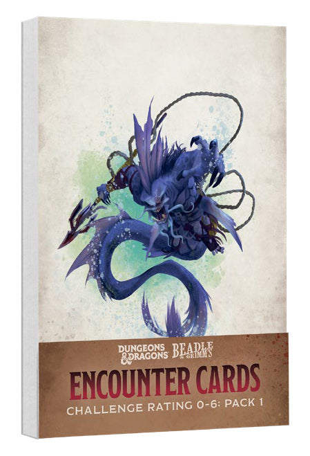 Dungeons & Dragons Beadle & Grimm: Encounter Cards: Challenge Rating 0-6 Pack 1