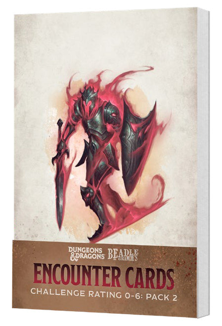 Dungeons & Dragons Beadle & Grimm: Encounter Cards: Challenge Rating 0-6 Pack 2
