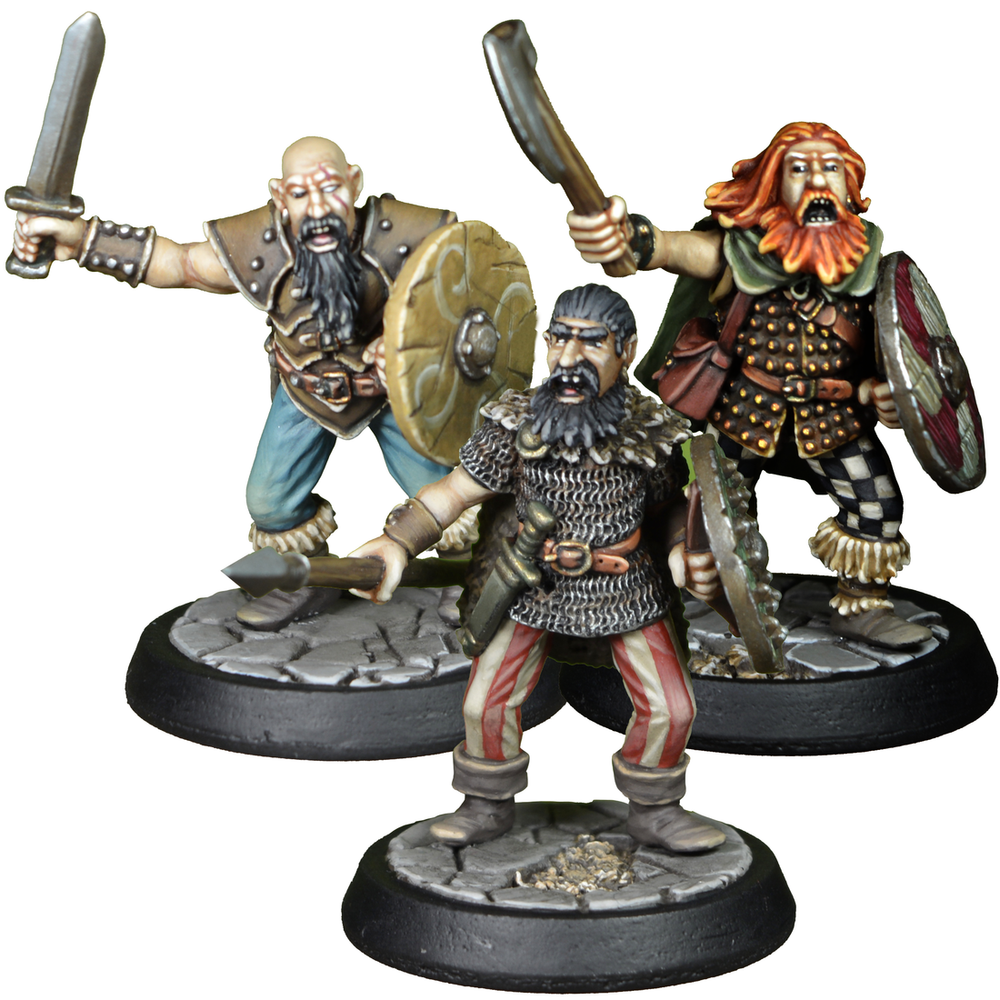 Mini Crooked Fantasy: Berserkers (3)