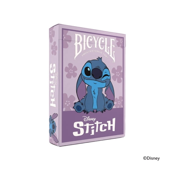 Playing Cards: Bicycle Disney Stitch Purple