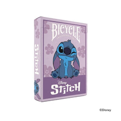 Playing Cards: Bicycle Disney Stitch Purple