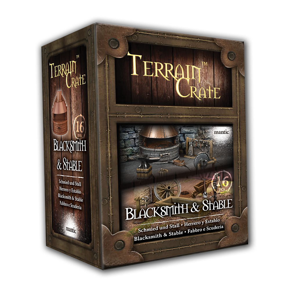 TerrainCrate: Fantasy - Blacksmith & Stable