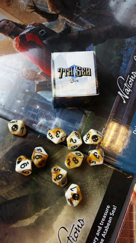 7th Sea: Dice - Bone