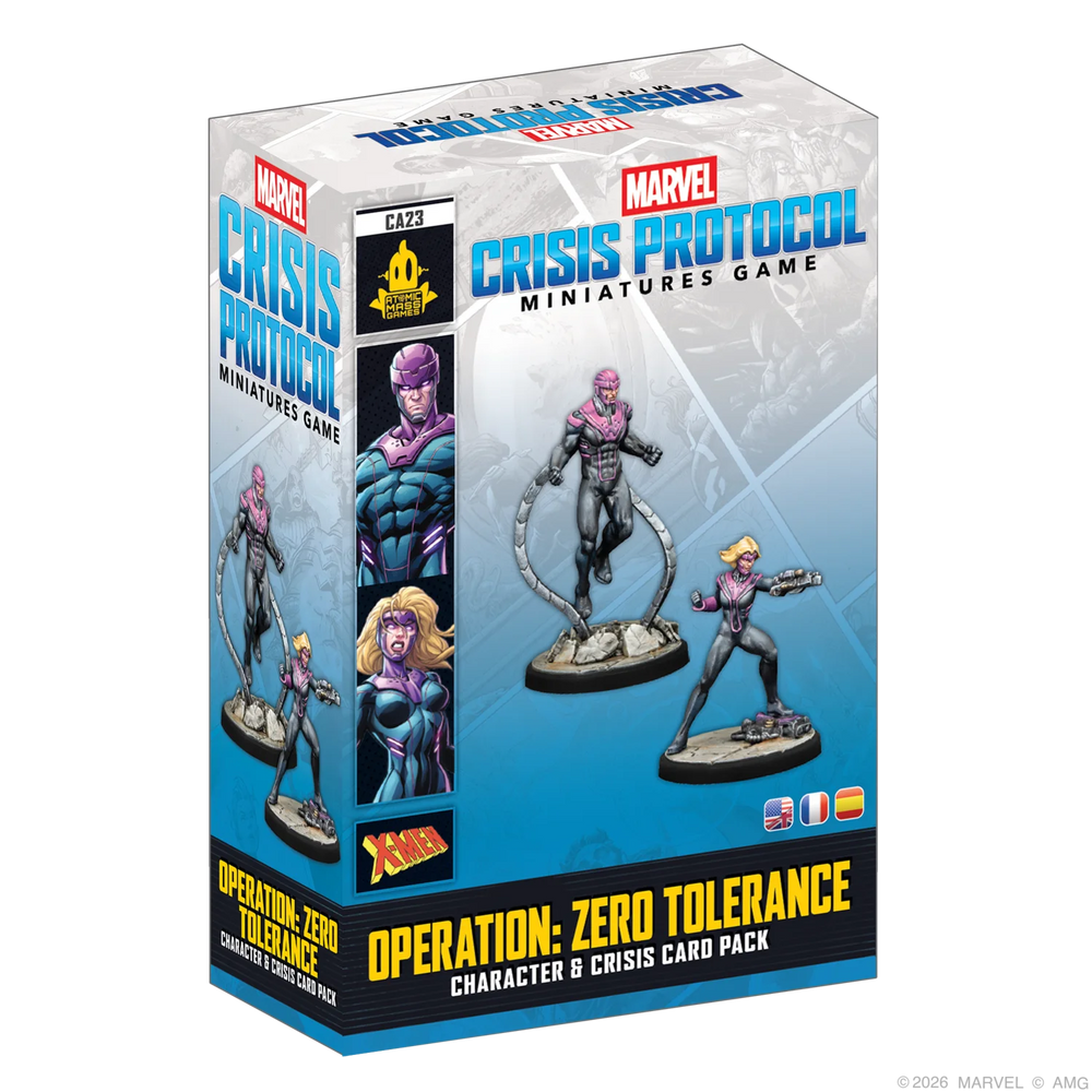 Marvel Crisis Protocol: Operation Zero Tolerance Character & Crisis Card Pack
