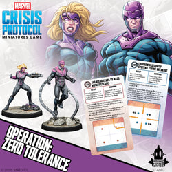 Marvel Crisis Protocol: Operation Zero Tolerance Character & Crisis Card Pack