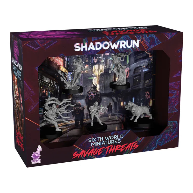 Shadowrun: Minis Savage Threats