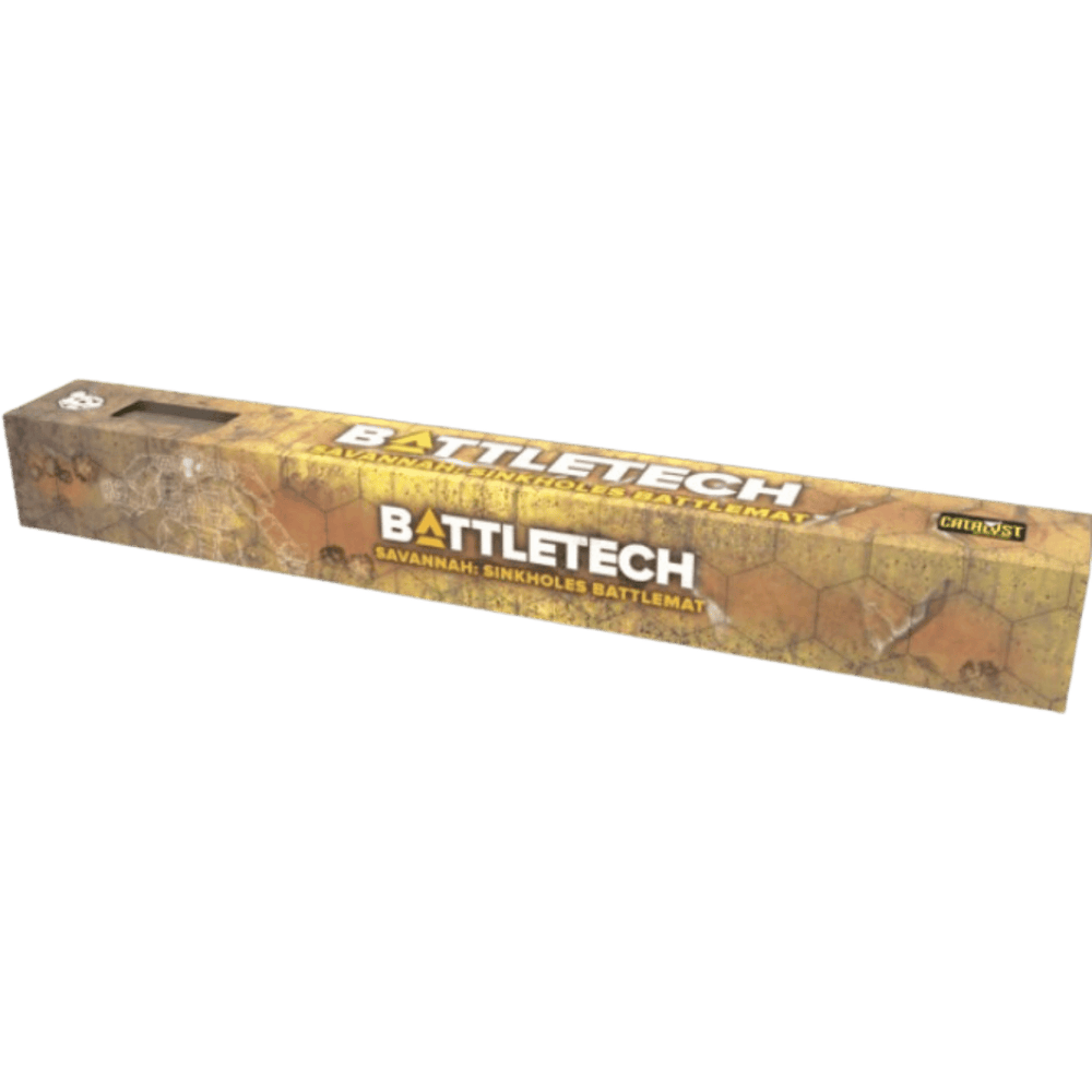 BattleTech BattleMat: Savannah: Sinkholes/Mountain Lake