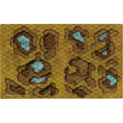 BattleTech BattleMat: Savannah: Sinkholes/Mountain Lake