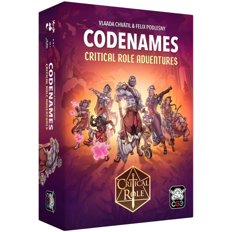 Codenames Critical Role Adventures: Core Game