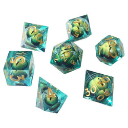 Dice Chronicles: Poly 7-Set ICU Liquid Core