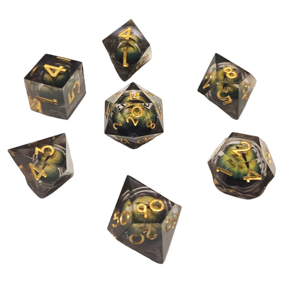 Dice Chronicles: Poly 7-Set ICU Liquid Core