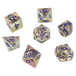 Dice Chronicles: Poly 7-Set Sparkle Liquid Core
