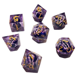 Dice Chronicles: Poly 7-Set ICU Liquid Core