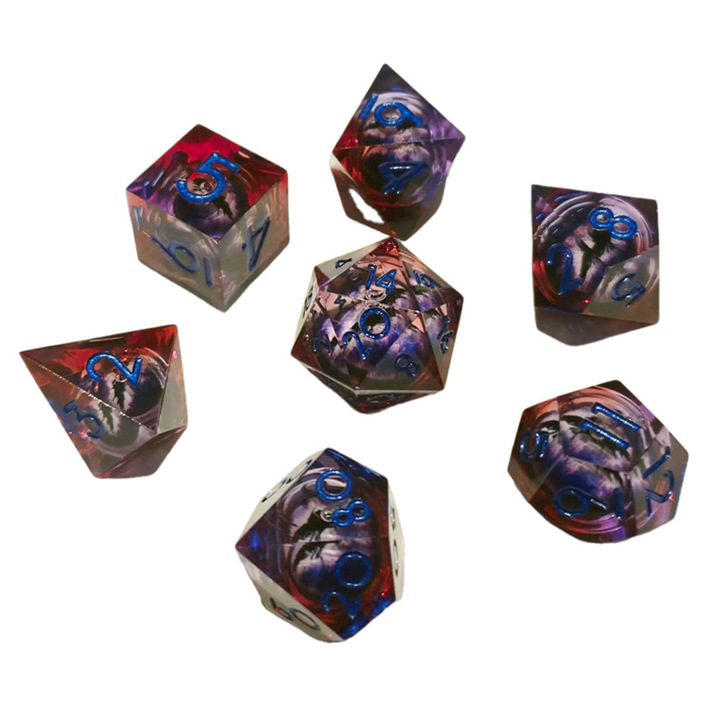 Dice Chronicles: Poly 7-Set ICU Liquid Core