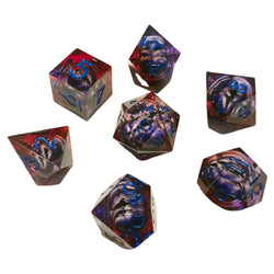 Dice Chronicles: Poly 7-Set ICU Liquid Core