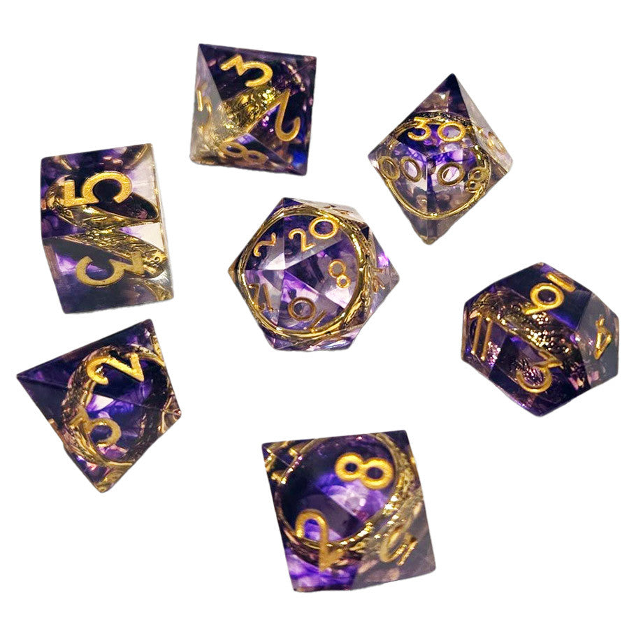 Dice Chronicles: Poly 7-Set Ringfellows