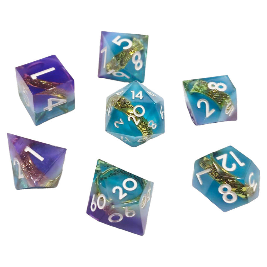 Dice Chronicles: Poly 7-Set Ringfellows