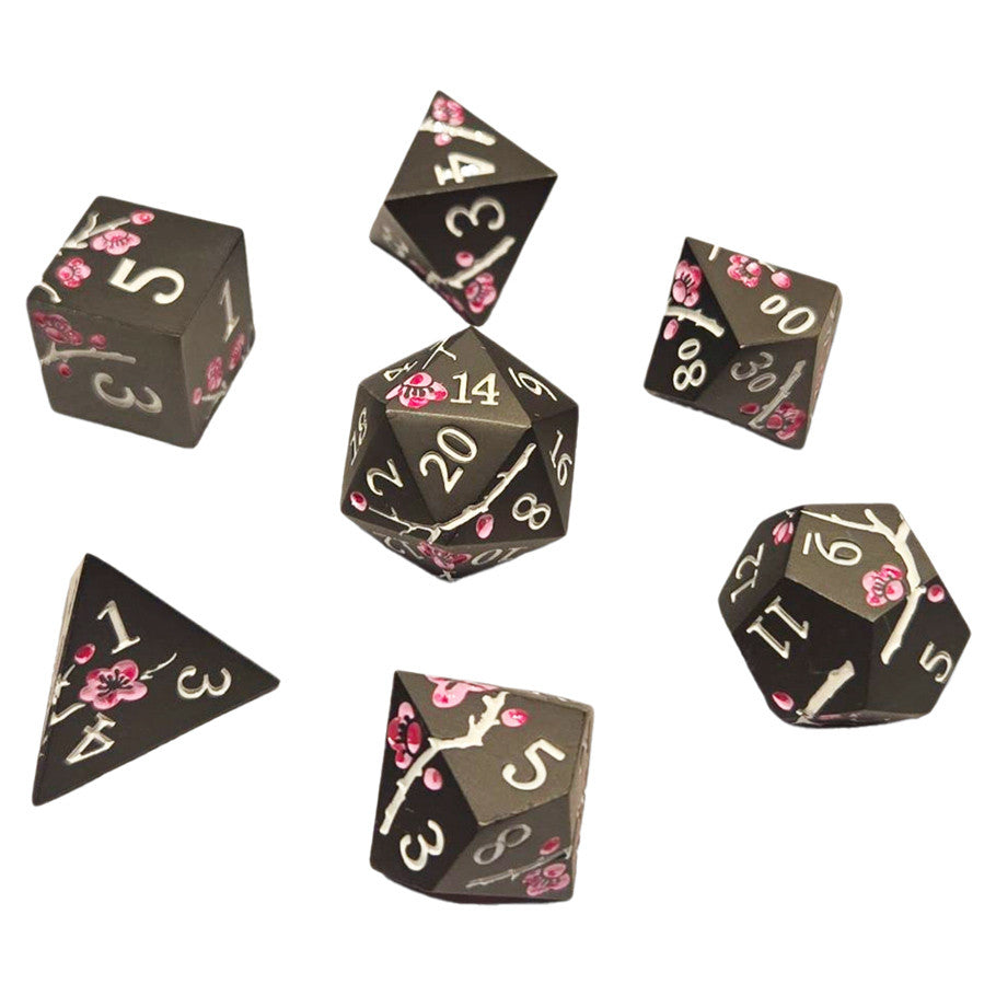 Dice Chronicles: Poly 7-Set Sakura Metal