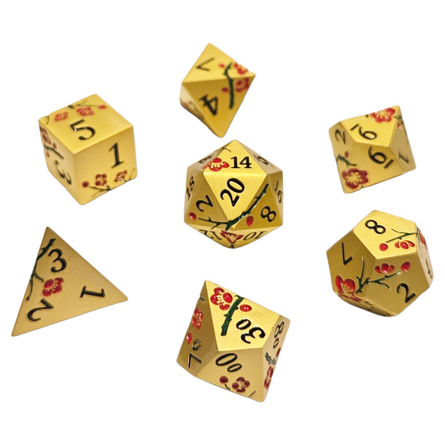 Dice Chronicles: Poly 7-Set Sakura Metal
