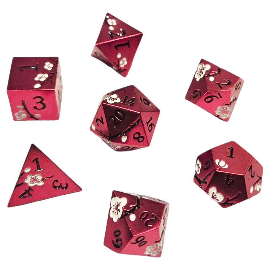 Dice Chronicles: Poly 7-Set Sakura Metal