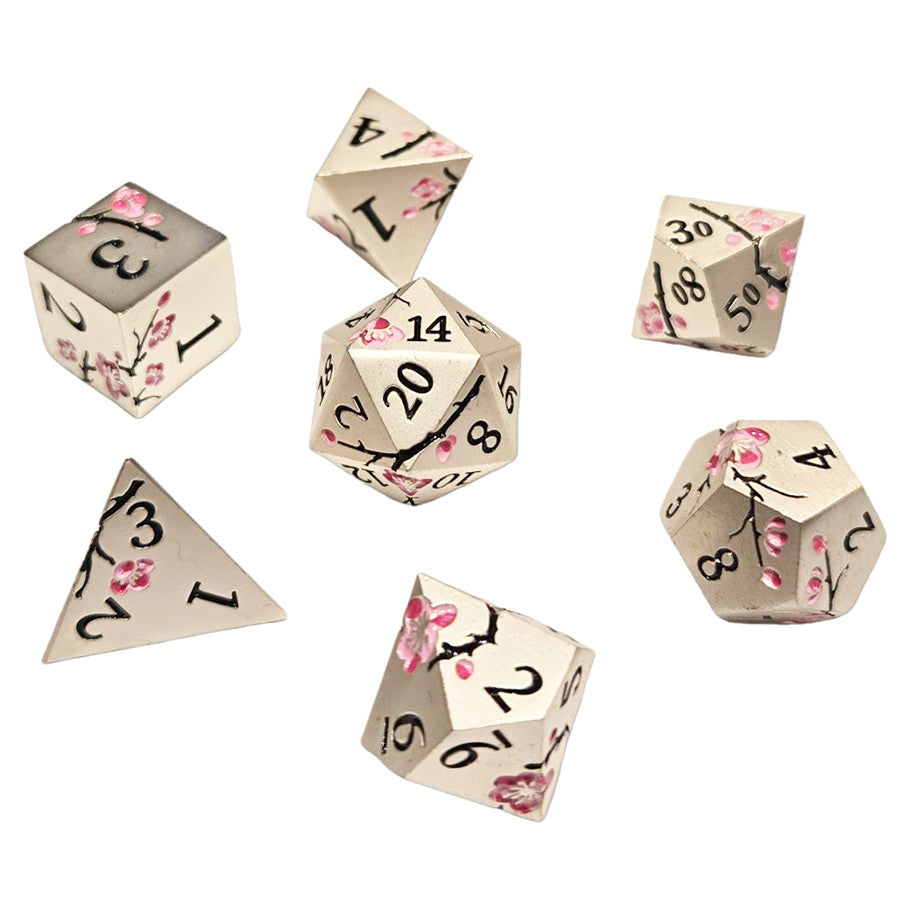 Dice Chronicles: Poly 7-Set Sakura Metal