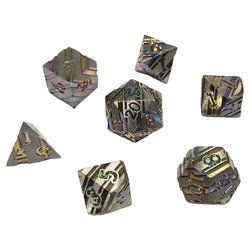 Dice Chronicles: Poly 7-Set Bulkhead Metal