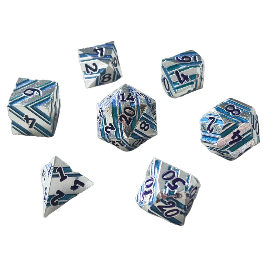 Dice Chronicles: Poly 7-Set Bulkhead Metal