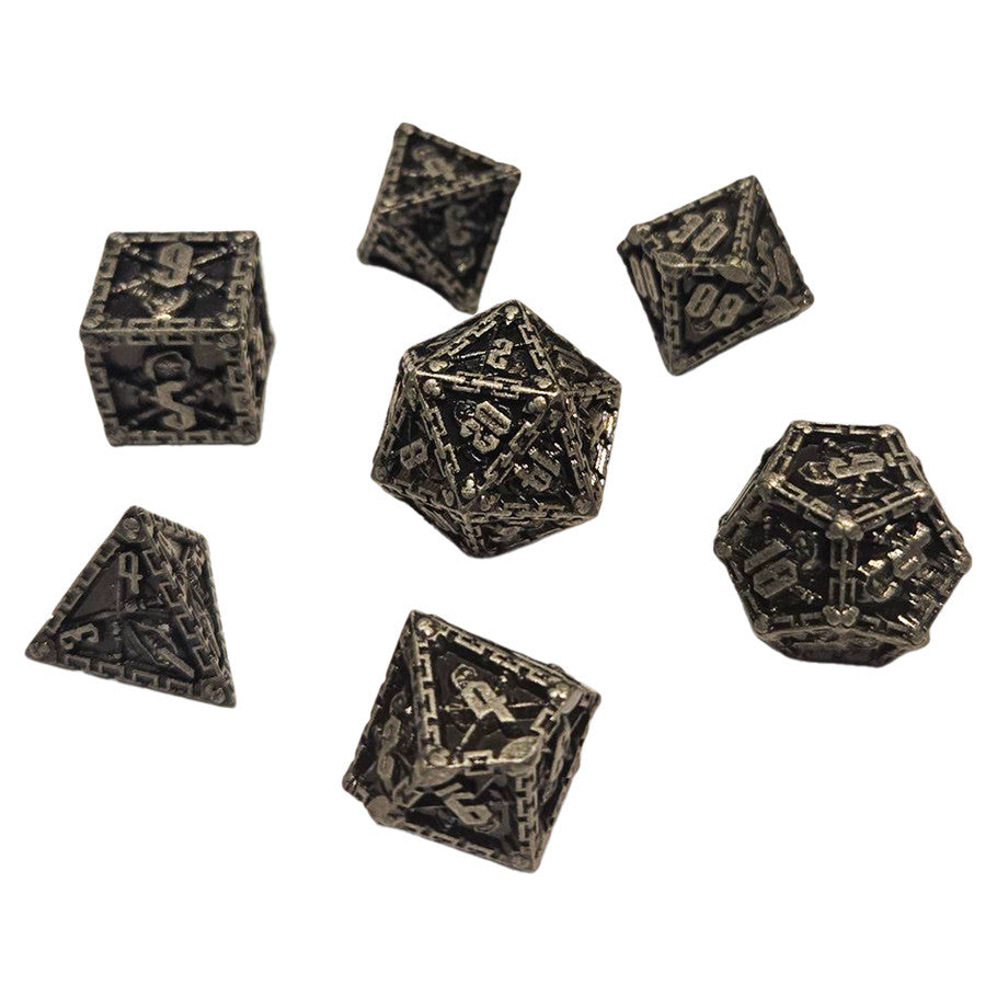Dice Chronicles: Poly 7-Set Chains Metal